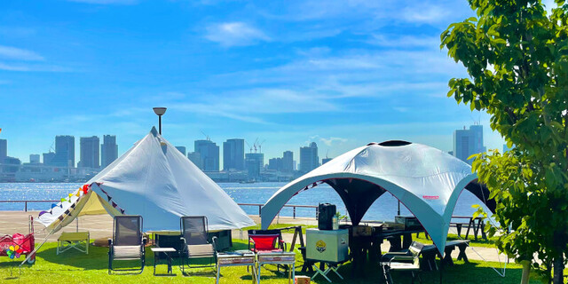 豊洲ぐるり公園手ぶらBBQ広場