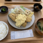 食堂 いおり - アジフライ定食