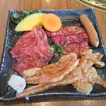 焼肉ハウス香洛園 - 上焼肉定食