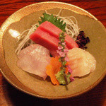 惣門 - 刺身三点盛