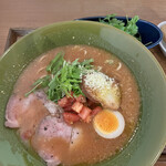 二ノ宮金次郎 - トマトチーズ味噌ラーメン