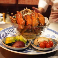 秋田牛鉄板焼 銀座五明 - オマール海老