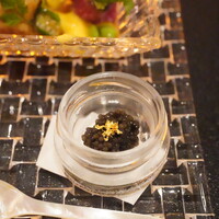 秋田牛鉄板焼 銀座五明 - ベルーガキャビア