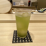 Yokohama Sushi Fukuju - 冷たい緑茶