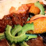 くらしき - 野菜ととんかつ…どっちも旨い！