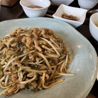 白碗竹快樓 赤坂店 - 2022年6月高菜の焼きそば