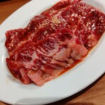 焼肉冷麺だいじゅ - ハラミ定食のハラミ（1800円）
