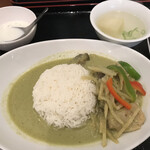 はすの里 - グリーンカレーランチ