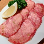 焼肉冷麺だいじゅ - 単品上タン塩焼き 2495円