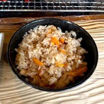 ろばたやき山ろく - 炊き込みご飯 小