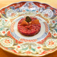 東京肉しゃぶ家 - 但馬玄タルタルキャビア乗せ