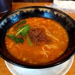 神龍 - 満腹セット 担々麺
