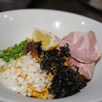 中華そば 十目一八食堂 - 甘海老の濃厚まぜソバ