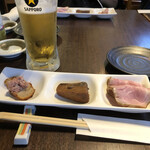 せいじ - お通し3点盛り