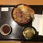 Nikudokoro Icchouda - 220818木　埼玉　肉処 壱丁田 三芳店　人気No1 肉！よくばり丼1,030円