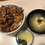 まむろ - 220824水　北海道　まむろ　上豚丼1,600円