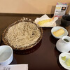 蕎麦彩彩　久留葉 - 「セイロ（もり）」＋「海老（1本）の天ぷら」＋「いなりずし」1,350円