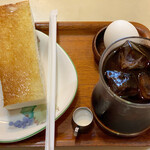 とも - アイスコーヒー＋モーニング