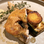 ダ マッサ - 大山鳥のロースト（もも肉） 1870円