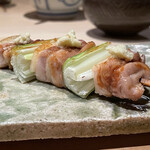 焼き鳥 とりら - 豚バラもどき　笑笑