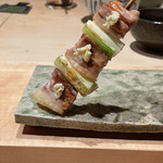 焼き鳥 とりら - 豚バラもどき　笑笑