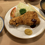 とんき - ロースカツ定食　1600円