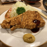 とんき - ロースカツ定食　1600円