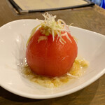 中華と自家製レモンサワーの店 CIAO - 丸ごと冷やしトマト