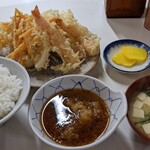 天ぷら定食ふじしま - 