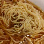 中国料理 桃李坊 - 麺はこんな感じ