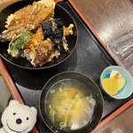 和食蒲焼 高田屋 - 特選天丼 Special Tempura Bowl at Washoku Kabayaki Takadaya, Mishima-Hirokoji！♪☆(*^o^*)