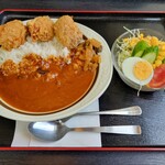 ごはん職人六兵衛 - ◆「唐揚げ付きカレーライス」