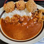 ごはん職人六兵衛 - ◆「唐揚げ付きカレーライス」