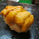 日本橋橘町　都寿司 - 雲丹握り