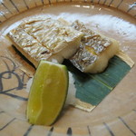 日本橋橘町　都寿司 - 太刀魚の塩焼き