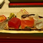 山水 - 少々生臭かったです