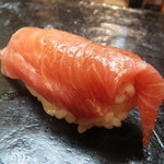 日本橋橘町　都寿司 - 鮪大トロ握り