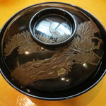 日本橋橘町　都寿司 - 浅利のお椀1