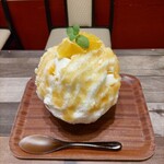 徳兵衛 - オレンジミルクかき氷