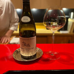 にくの匠 三芳 - ワイングラスかわよ