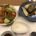蘭 - サラダと焼き野菜