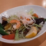 ジョイフル - 彩り野菜とえびのひんやりヘルシー麺