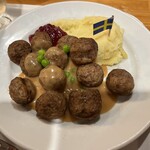 イケアレストラン - スウェーデンミートボール12個！
