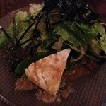 ラ・ボエム クアリタ 渋谷 - 寄せ豆腐のサラダ