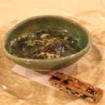 トゥ・ラ・ジョア - 鮑と鱶鰭の磯の香焼き　(2013/04)