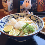 丸亀製麺 - すだちおろし冷かけ（並）470円
並って…（牛丼じゃあるまいし）