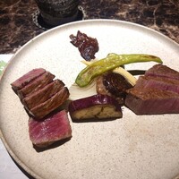 名駅 鉄板焼き 森本Ｘ Premium - 続いてサーロイン