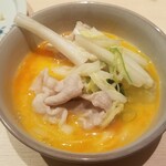 183142776 - 卵で食べるじゃぶじゃぶ