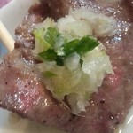 焼肉処　彩 - うまねぎ塩タンUP('13.04)