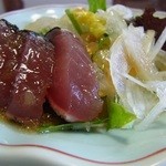 いせえび荘 - 鰹サラダ